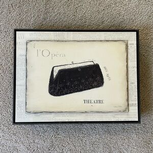 Opera theatre art print by Emily Adam’s